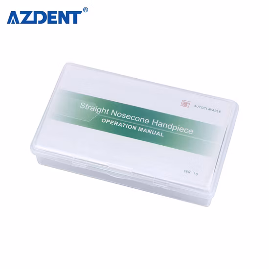 Hochwertiges externes Spray 1:1 gerades Dentalhandstück mit niedriger Geschwindigkeit