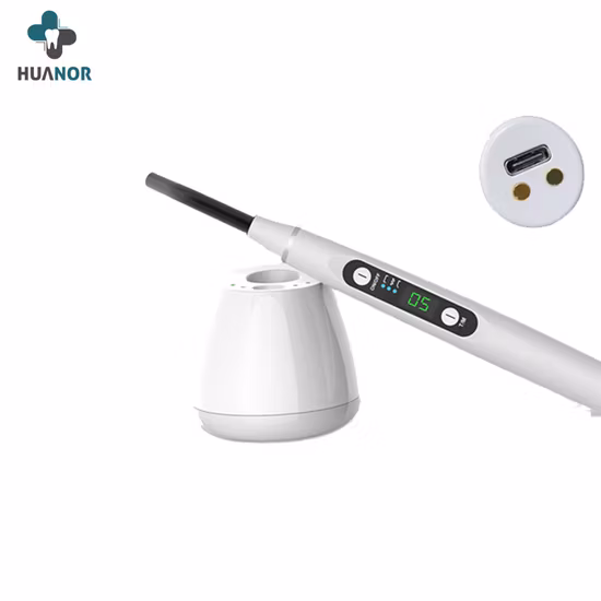 Root Canal Treatment Dental Equipment Cordless LED Plastic Curing Blue Light