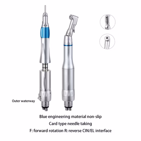 Elektrische 2/4-Loch-Dental-Handstücksätze mit niedriger Geschwindigkeit
