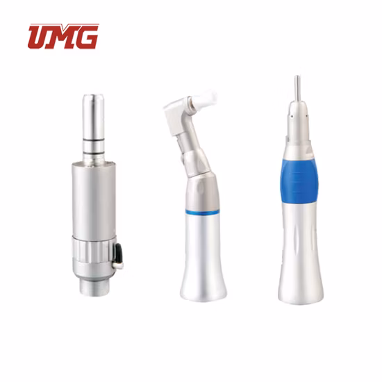 Innenkanal 1:1 Glasfaser-Dental-Gerade-Winkelstück-Handstück-Kit mit niedriger Geschwindigkeit