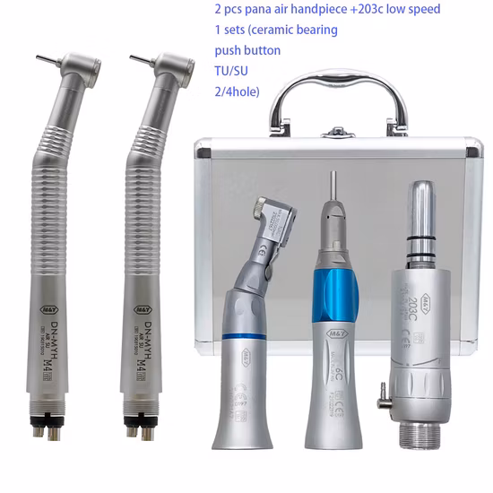 Extrem leises zahnärztliches Hochgeschwindigkeitshandstück ähnlicher Art zur Extraktion von impaktierten Zähnen